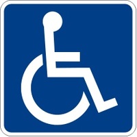Logo symbolizujące niepełnosprawność
